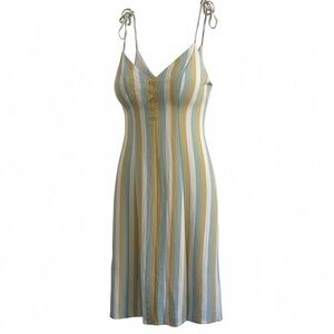 Hayden Los Angeles Sundress Pastel Striped Colors Size Small